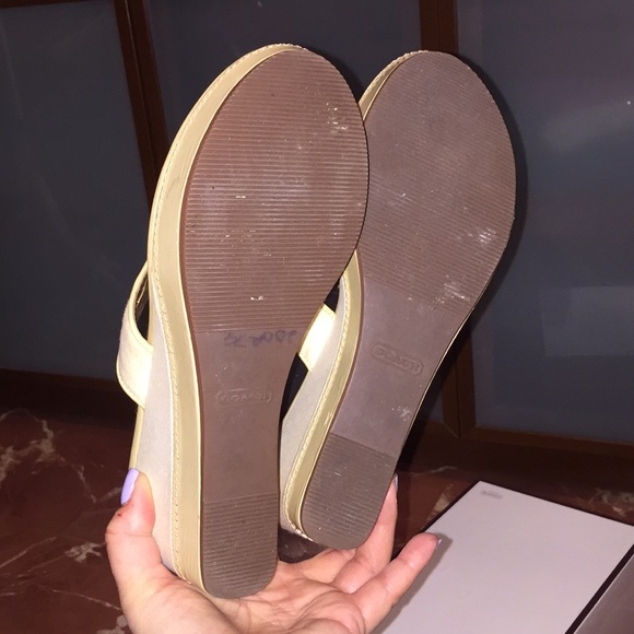 Coach wedge sandals - Picture 5 of 6